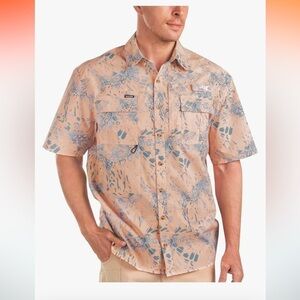 NWT Fishing Shirts, Quick-Dry Short sleeved Hiking Beach Shirts, Sun Protection